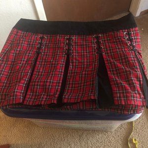 TRIPP NYC Size 18 Plaid Mini Skirt NWOT